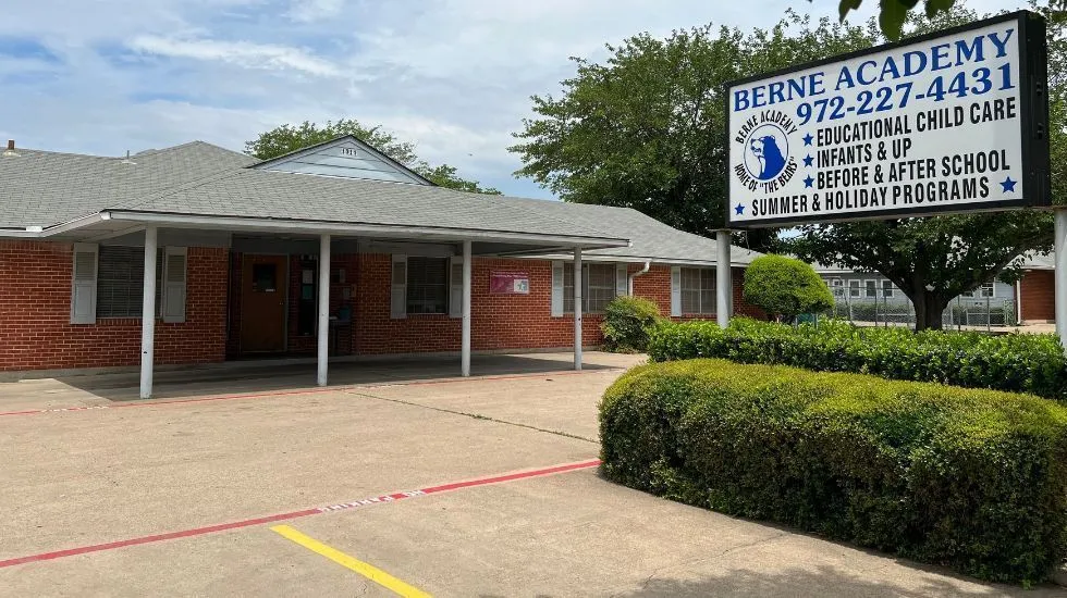 the front of brene academy